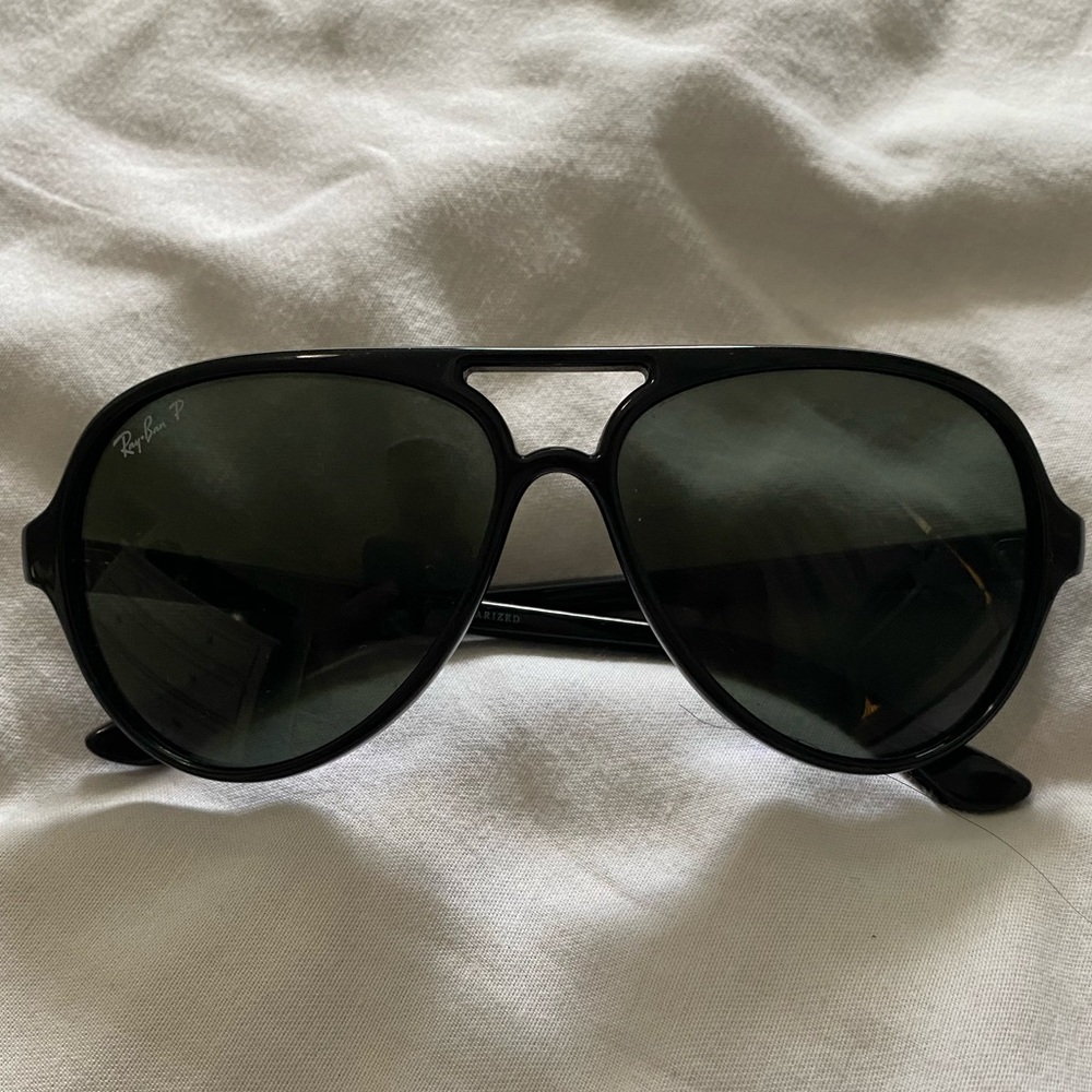 Ray-Ban Polarized 4125 CATS 5000 (BLACK)
